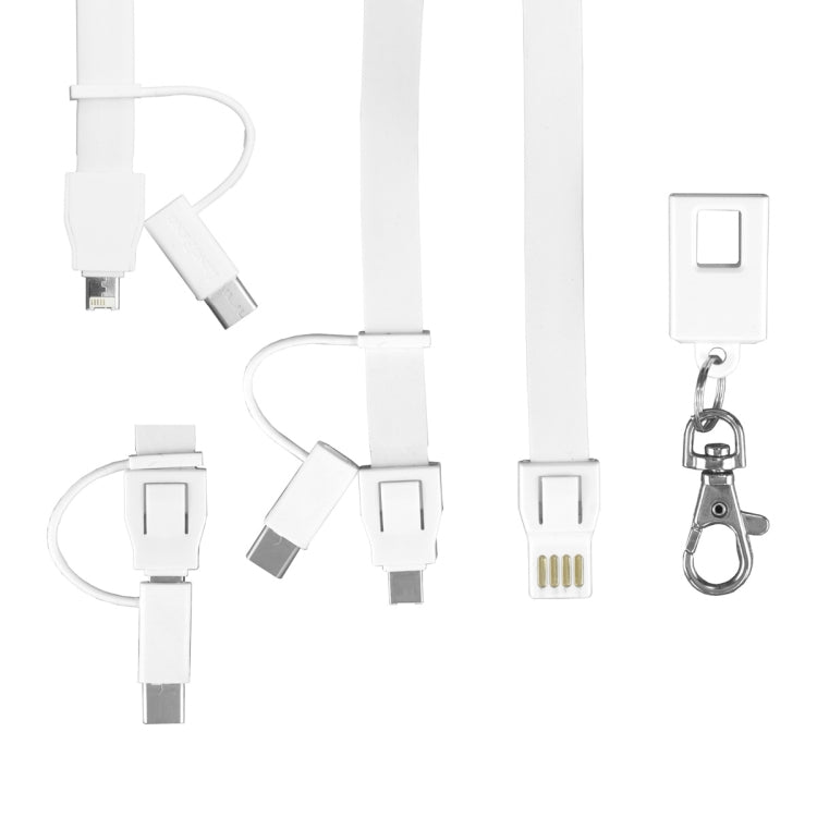“LAYTON” 5-in-1 Lanyard Cell Phone Charging Cable