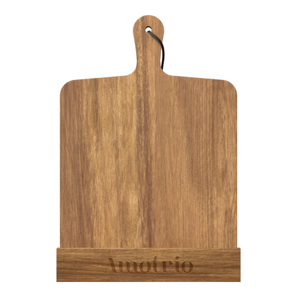 Ramsay acacia wood cookbook holder