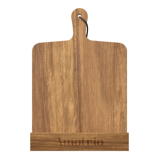 Ramsay acacia wood cookbook holder