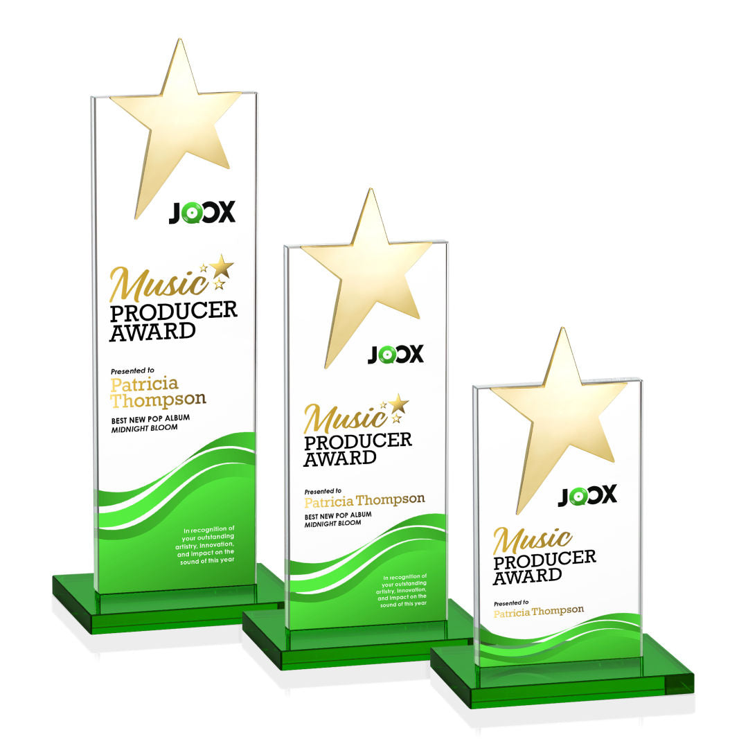 Bryanston Gold Star VividPrint™ Award - Green