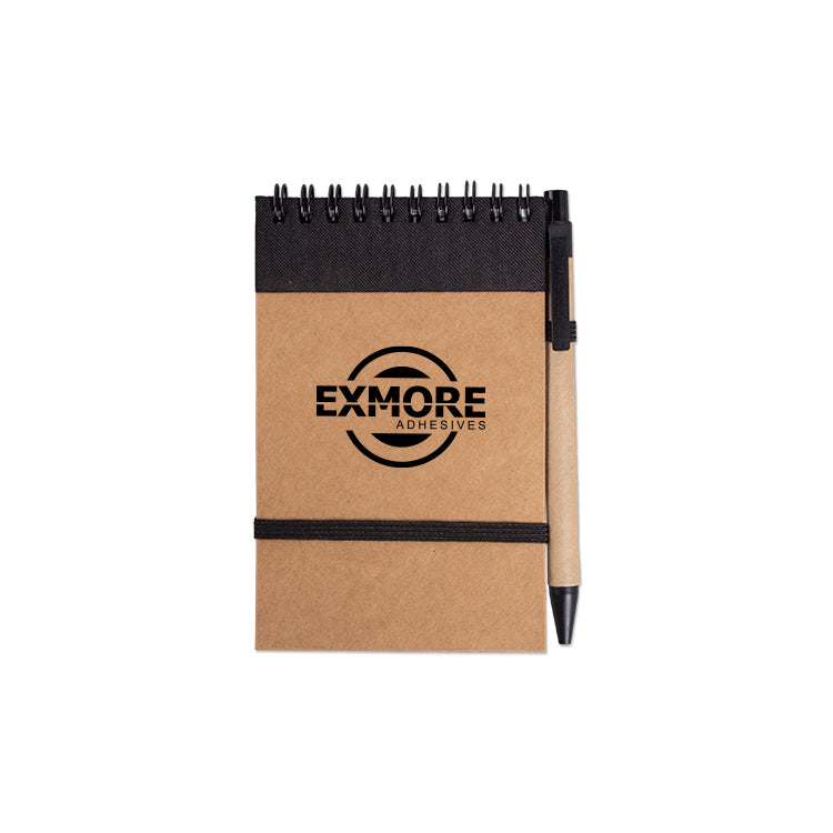 Kraft Jotter with Pen
