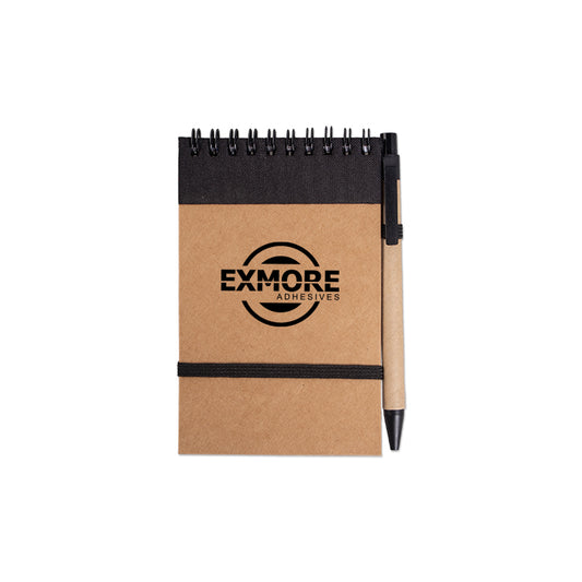 Kraft Jotter with Pen