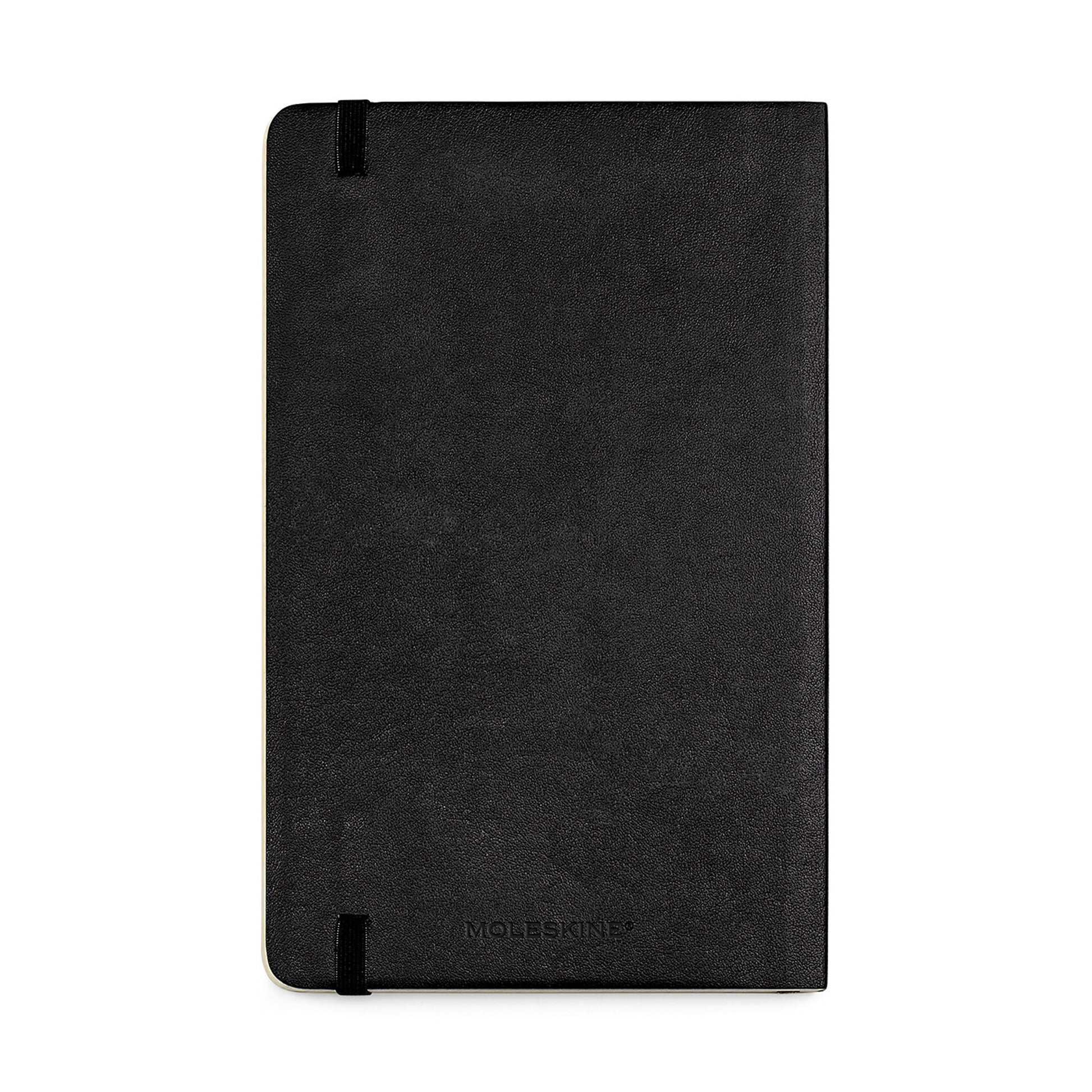 Black Moleskine® Soft Cover Squared Large Notebook