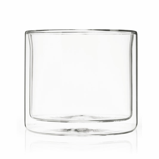 Viski® Double Walled Old Fashioned Glass