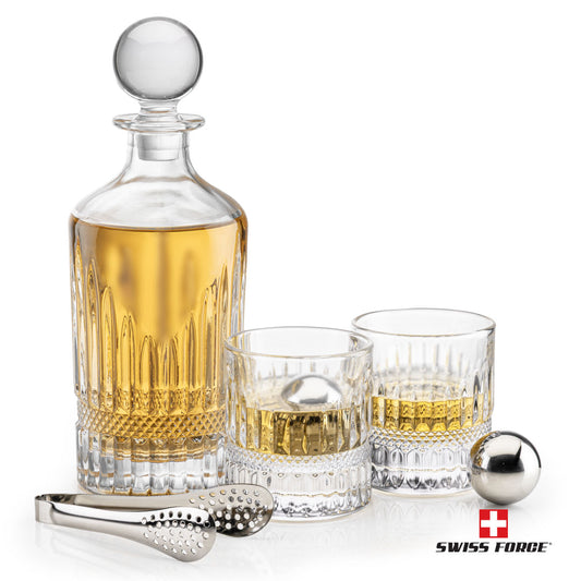 Hathaway Decanter Set & Ice Balls