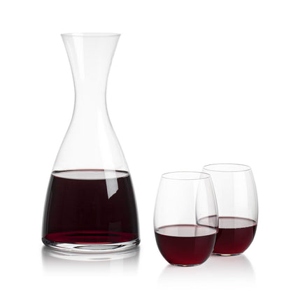 Barham Carafe & Carlita Stemless Wine