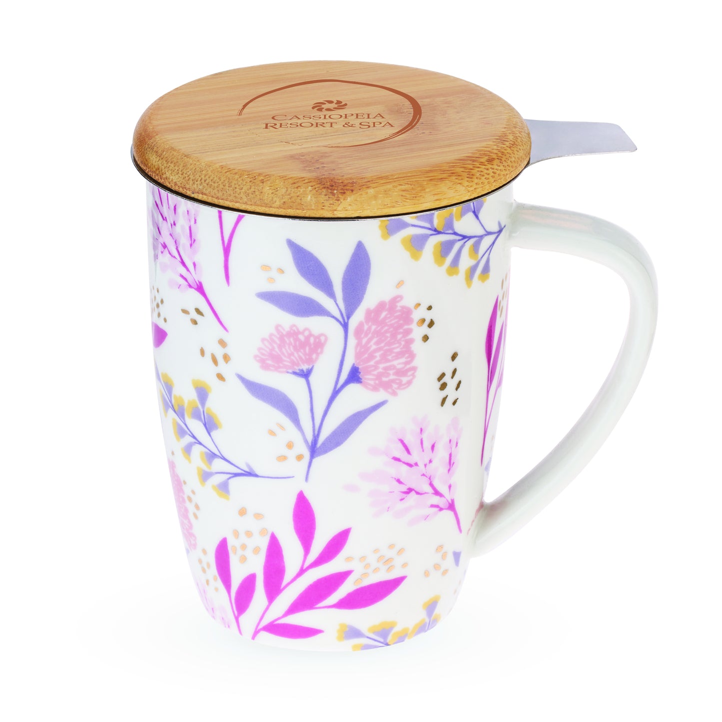Pinky Up® Bailey™ Ceramic Tea Mug & Infuser