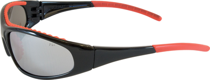 Bouton® Flashfire Silver Mirror Glasses