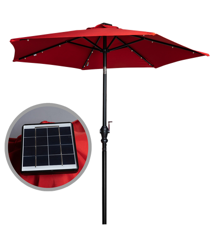 7' LED Market Umbrella