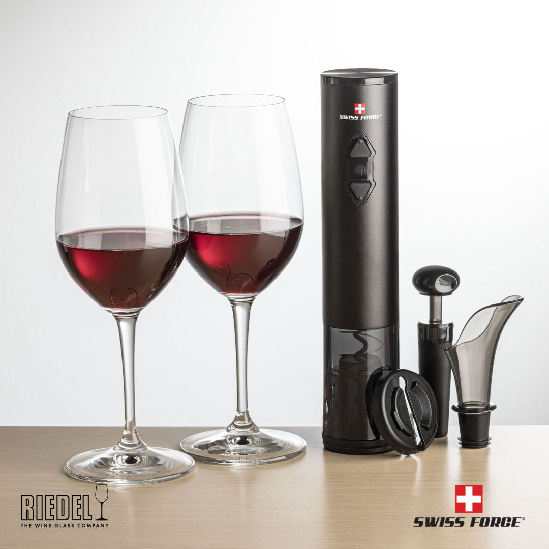 Swiss Force® Opener Set & RIEDEL Oenologue Wine