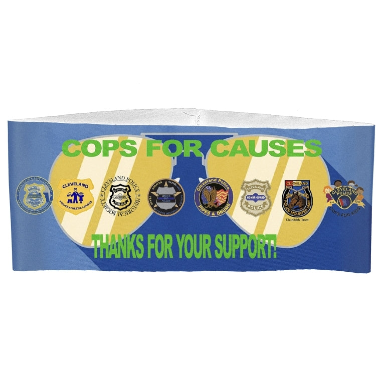 "The Austin" Sporty Headband Headwear Full Color Sublimation - Overseas Production