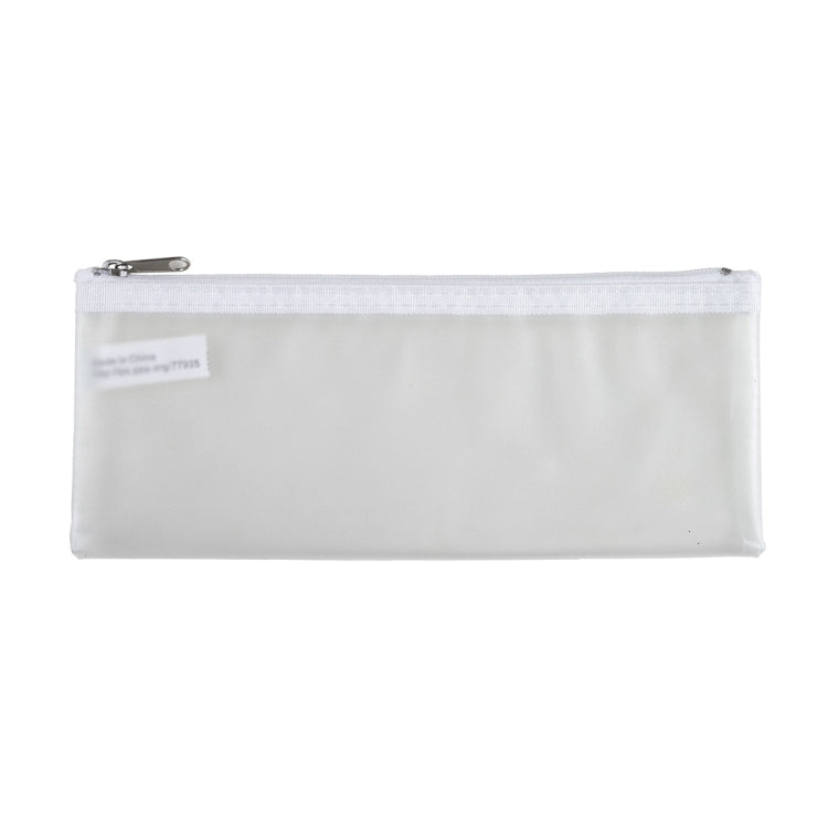 8 ½” W x 3 ½” H -“Dubai” Vinyl Travel Pencil and Accessories Pouch with Zipper