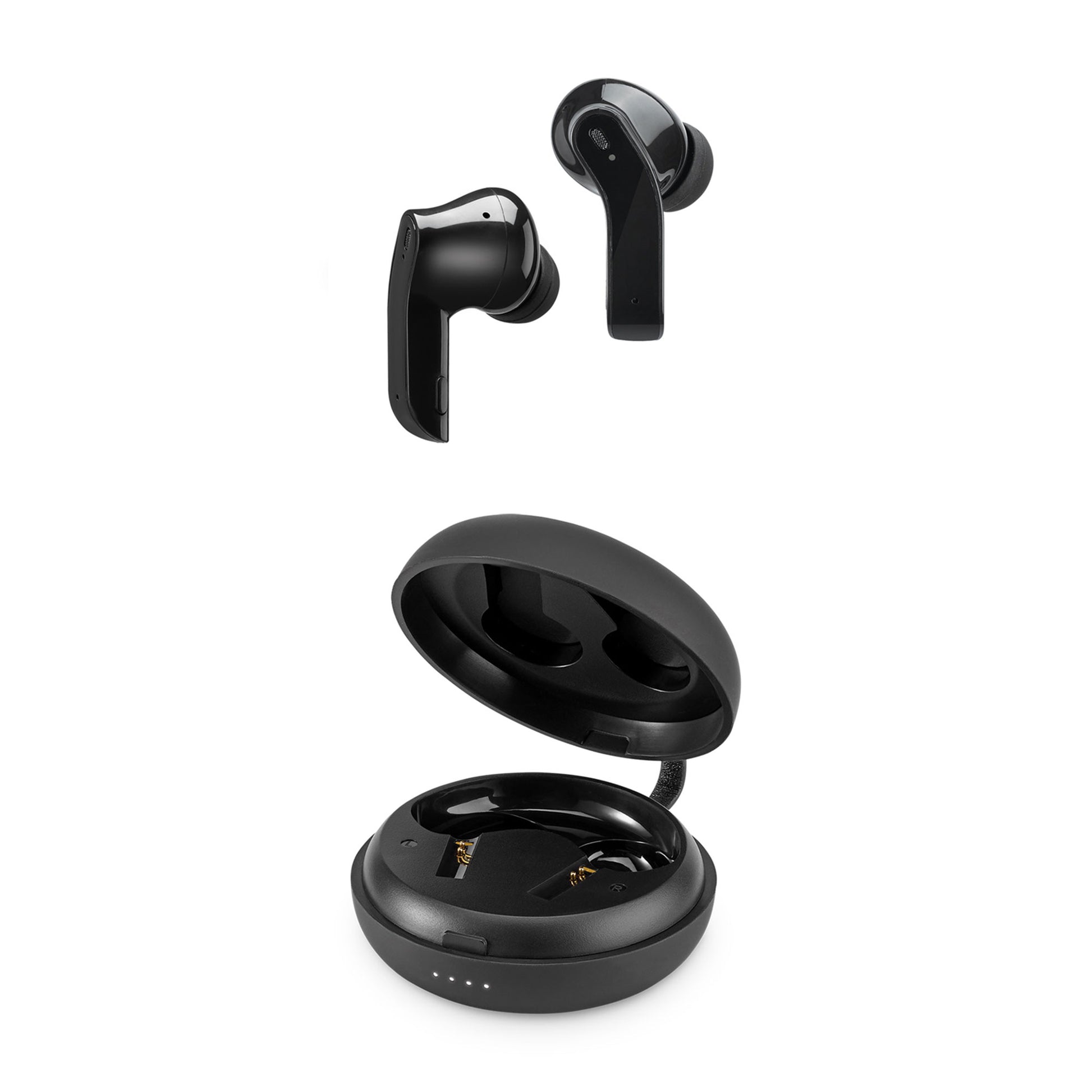 Black iLive™ Truly Wire-Free Earbuds with Active Noise Canceling