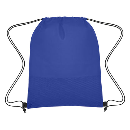 Wave Design Non-Woven Drawstring Bag