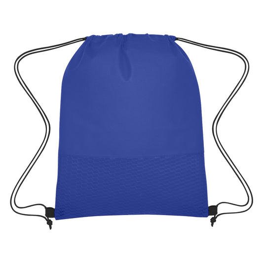 Wave Design Non-Woven Drawstring Bag