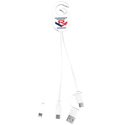 "Jupiter" 12 Piece Safety Kit in Zipper Pouch with Carabiner Attachment