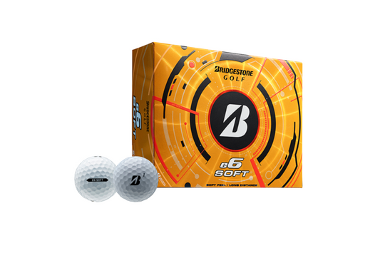 Bridgestone e6 Soft Golf Balls - White