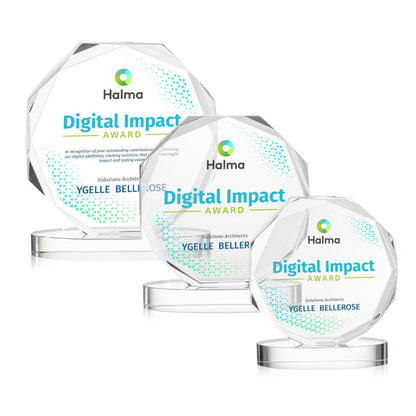 Acadian VividPrint™ Award on Alberton Base - Clear