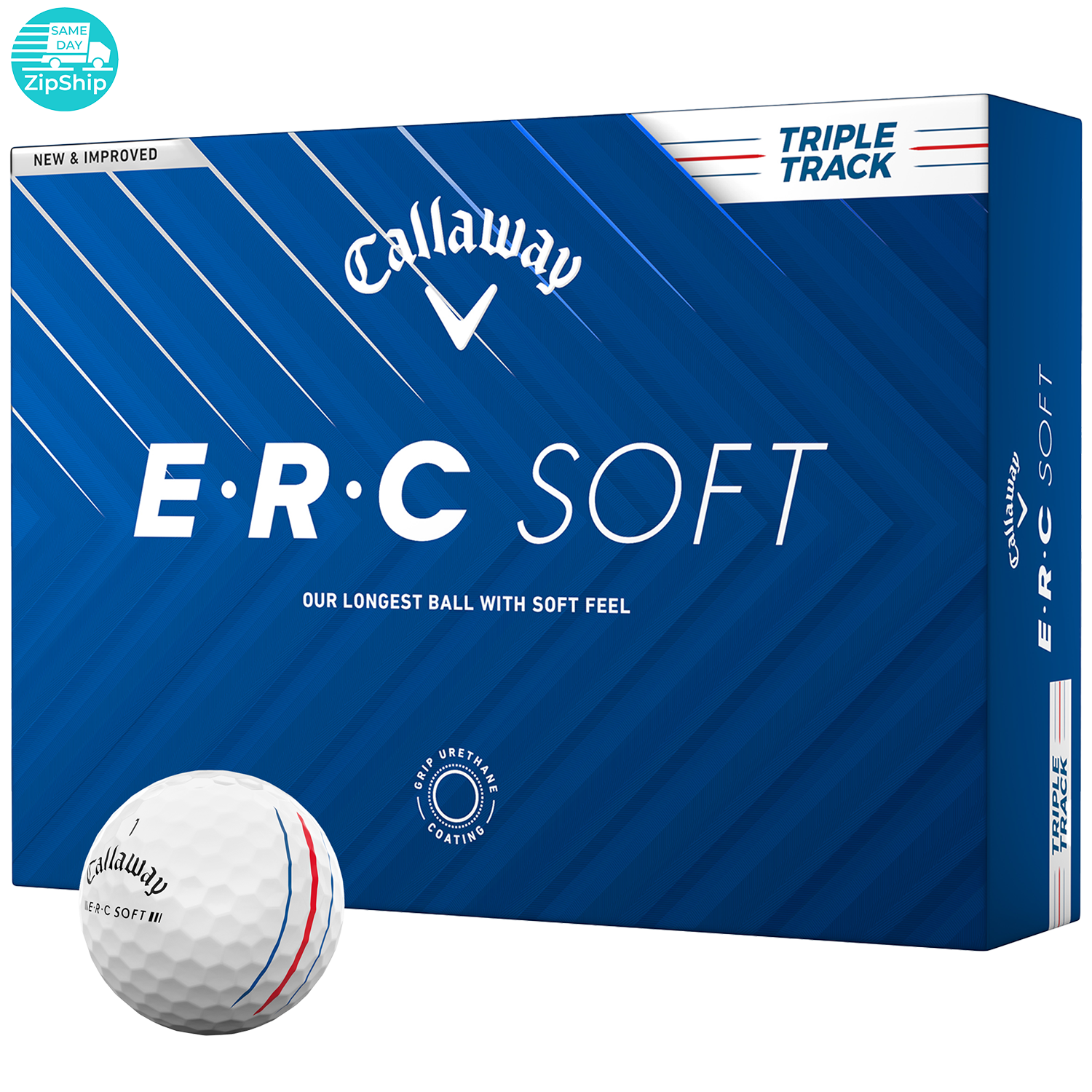 White Callaway ERC Soft Golf Ball