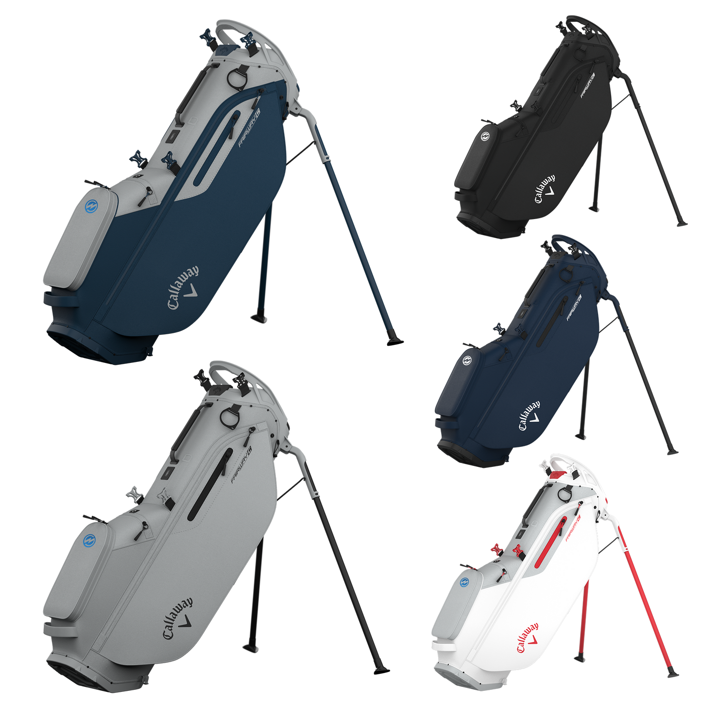 Black Callaway Fairway C Stand Golf Bag