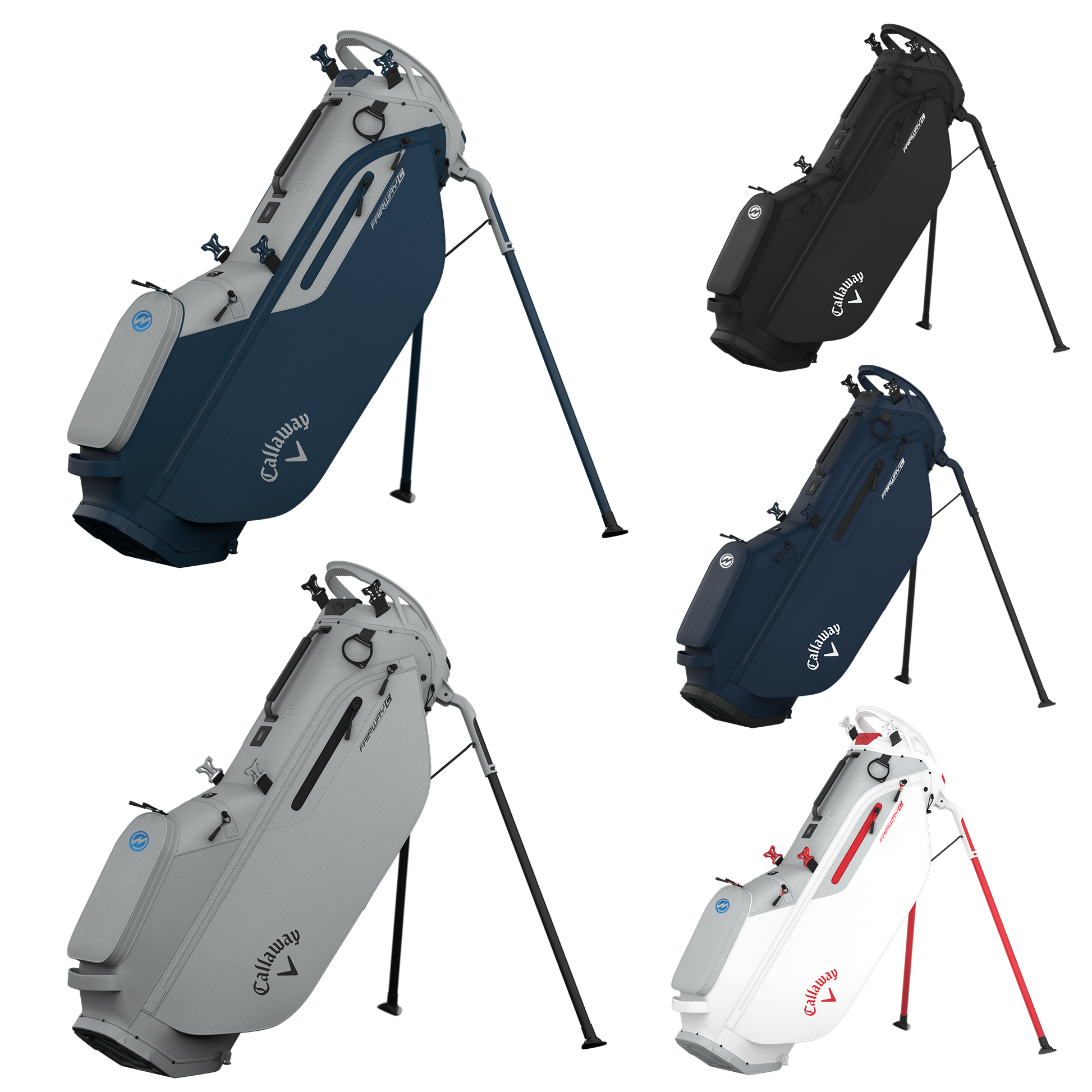 Black Callaway Fairway C Stand Golf Bag