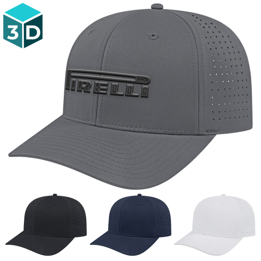 Black Cap America Flex Fit Perforated Cap