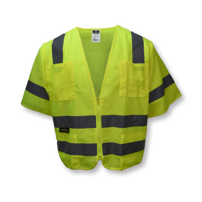 SV83 Standard Type R Class 3 Mesh Safety Vest - Green - Size 2X