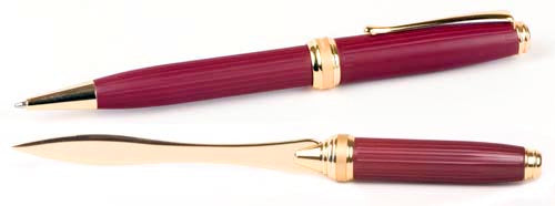 Inluxus Ball Point Pen and Letter Opener Set