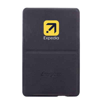 5,000 mAh Energizer® Mag-N-Kick™ Wireless Charger Power Bank and Phone Stand