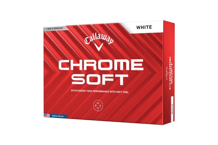 Callaway Chrome Soft Golf Balls - White