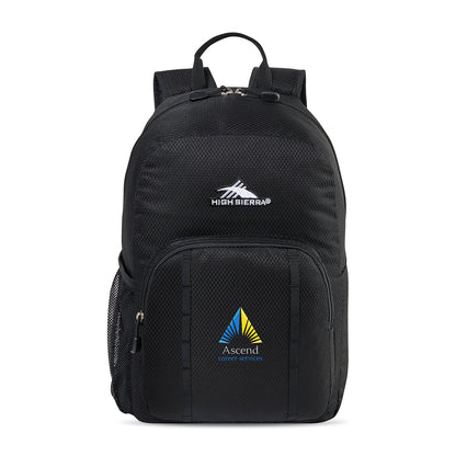 Black High Sierra® Pilsen Backpack