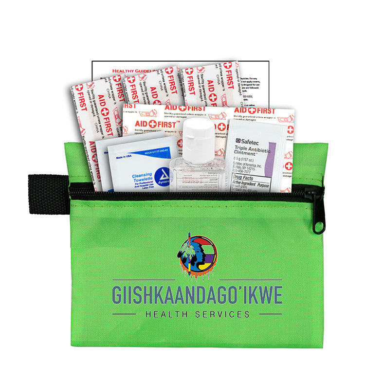 "SANITIME PLUS" 9 Piece Hand Sanitizer First Aid Kit