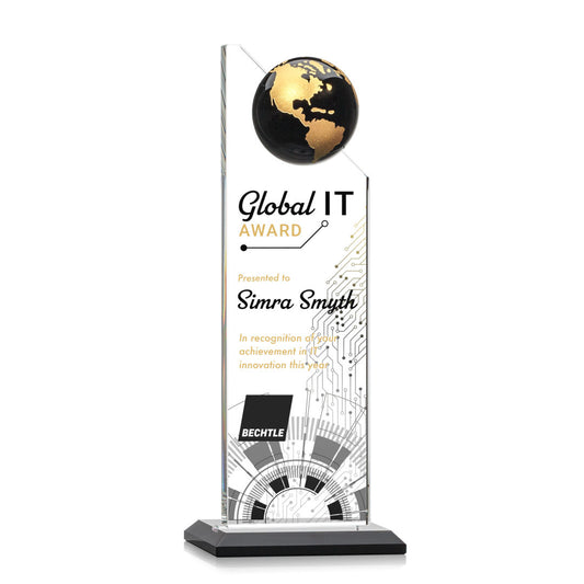 Arden VividPrint™ Award - Black/Gold
