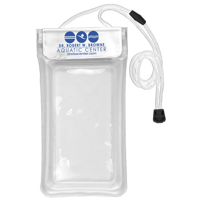 “Yuba” Clear Touch Through Floating Water Resistant Cell Phone and Accessories Pouch
