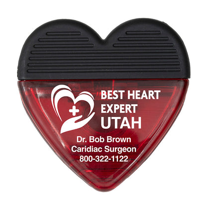 "CORAZON" Heart Shaped Accessory And Memo Clip