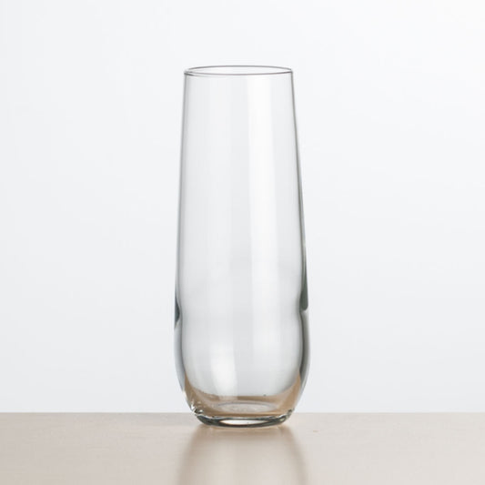 Ossington Stemless Flute - 8.5oz - Deep Etch
