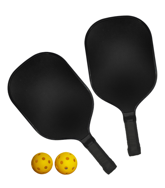 Smasher Pickleball Set Black (Full Color)
