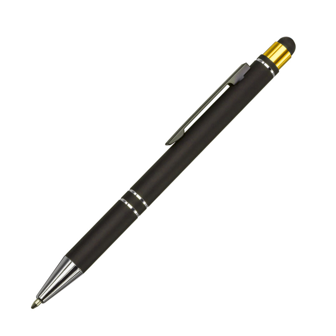 Scroll Metal Ballpoint Pen/Stylus