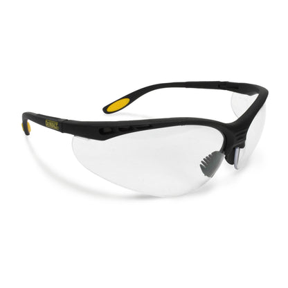DPG58 Reinforcer™ Protective Eyewear - Black Frame - Clear Anti-Fog Lens