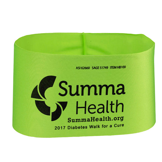 "The Austin" Sporty Headband Headwear Silkscreen - Domestic Production