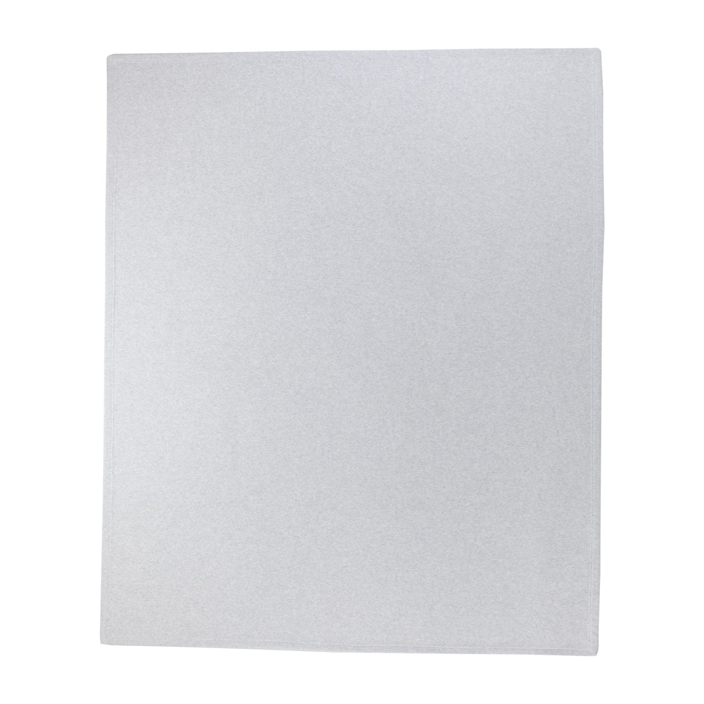 Heather Gray Sweatshirt Blanket