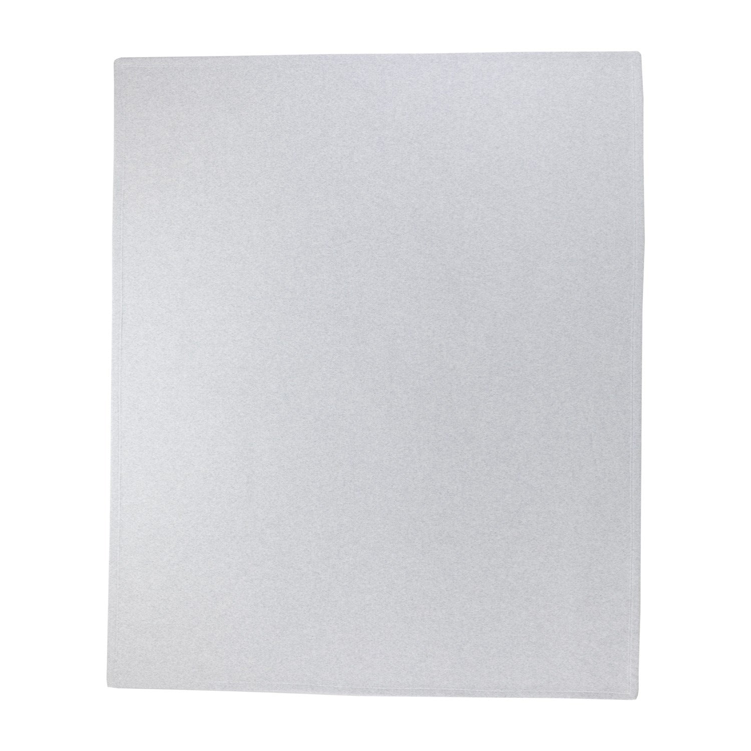 Heather Gray Sweatshirt Blanket