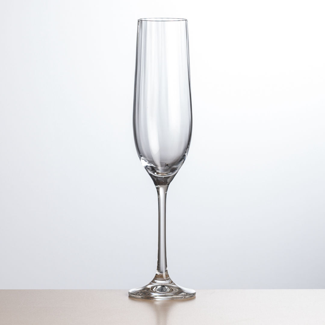 Amerling Flute 6.5oz - Deep Etch
