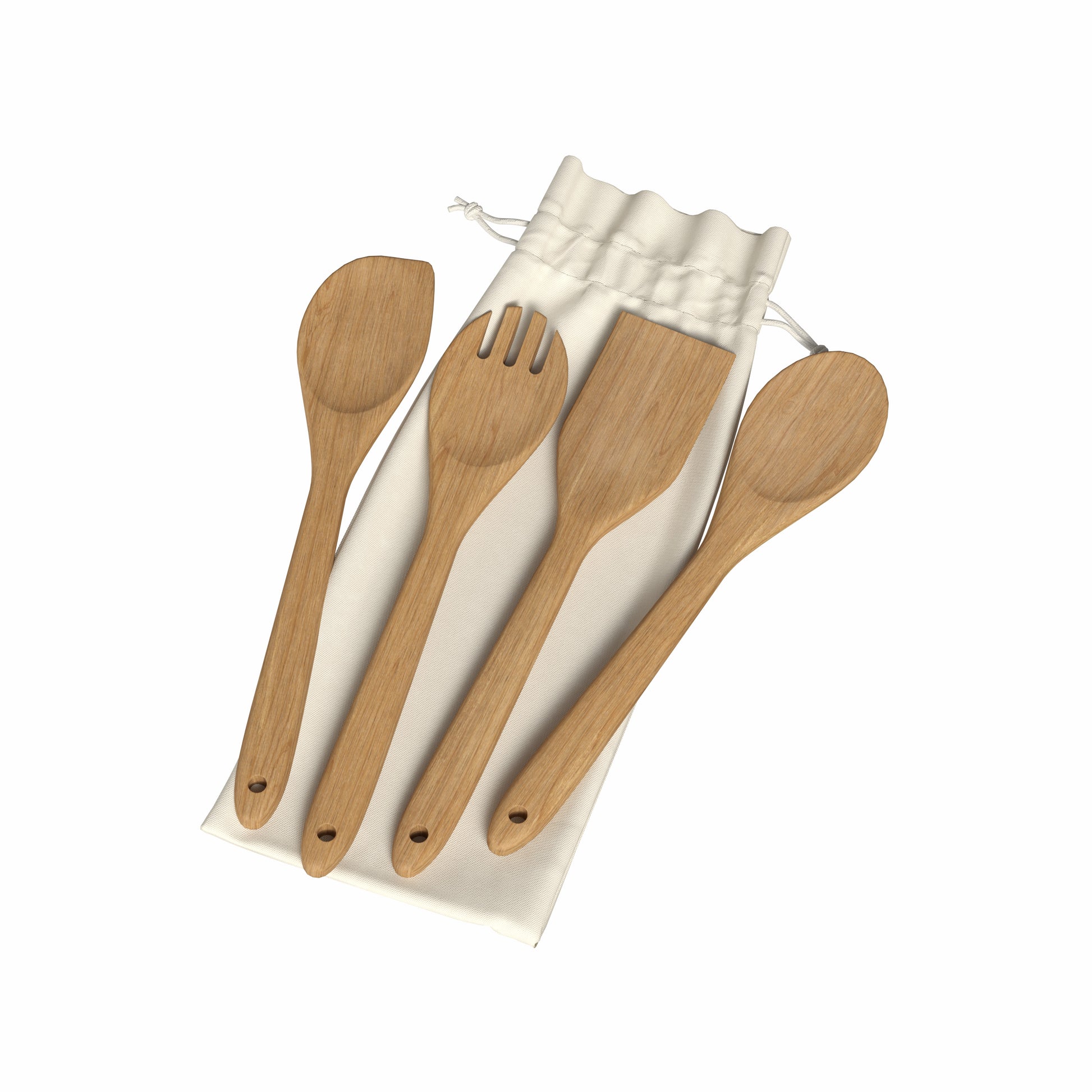 Haven acacia wood cooking utensils