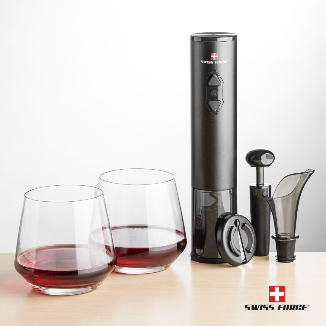 Swiss Force® Opener Set & Tucson Stemless Wine