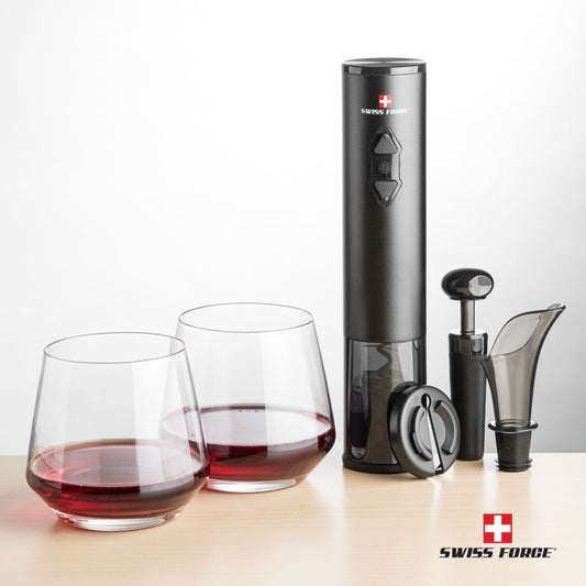 Swiss Force® Opener Set & Tucson Stemless Wine