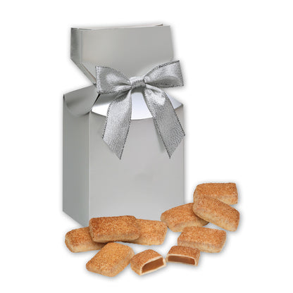Cinnamon Churro Toffee in Silver Premium Delights Gift Box