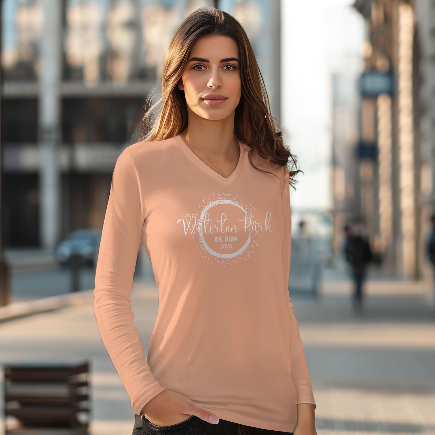 WOMENS PERFORMANCE VNECK TSHIRT
