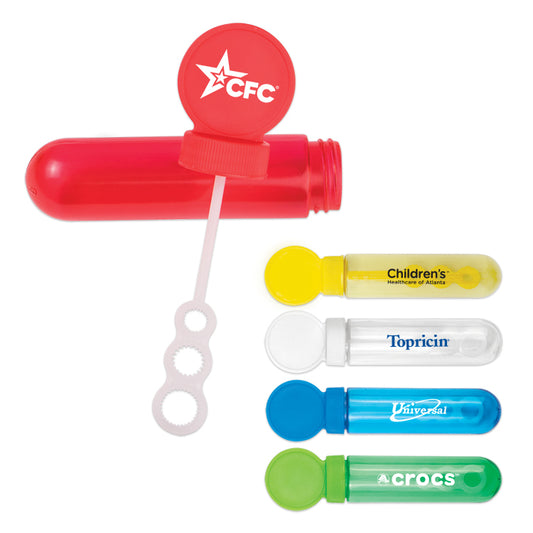 Blue Tube Bubbles w/ Topper