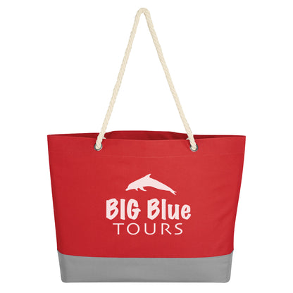 Boca Tote Bag With Rope Handles